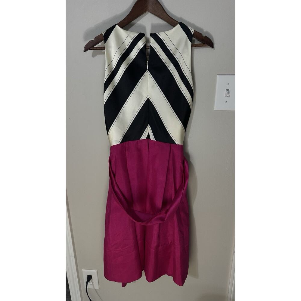 Eliza J New York Dress Size 6 Black/White Hot Pink S - Picture 6 of 10